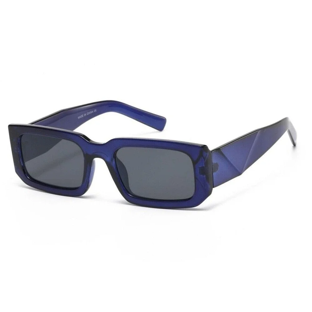 Sunglasses Men Designer Square Black Lens Fashion Shades Classic‎ Retro Lentes